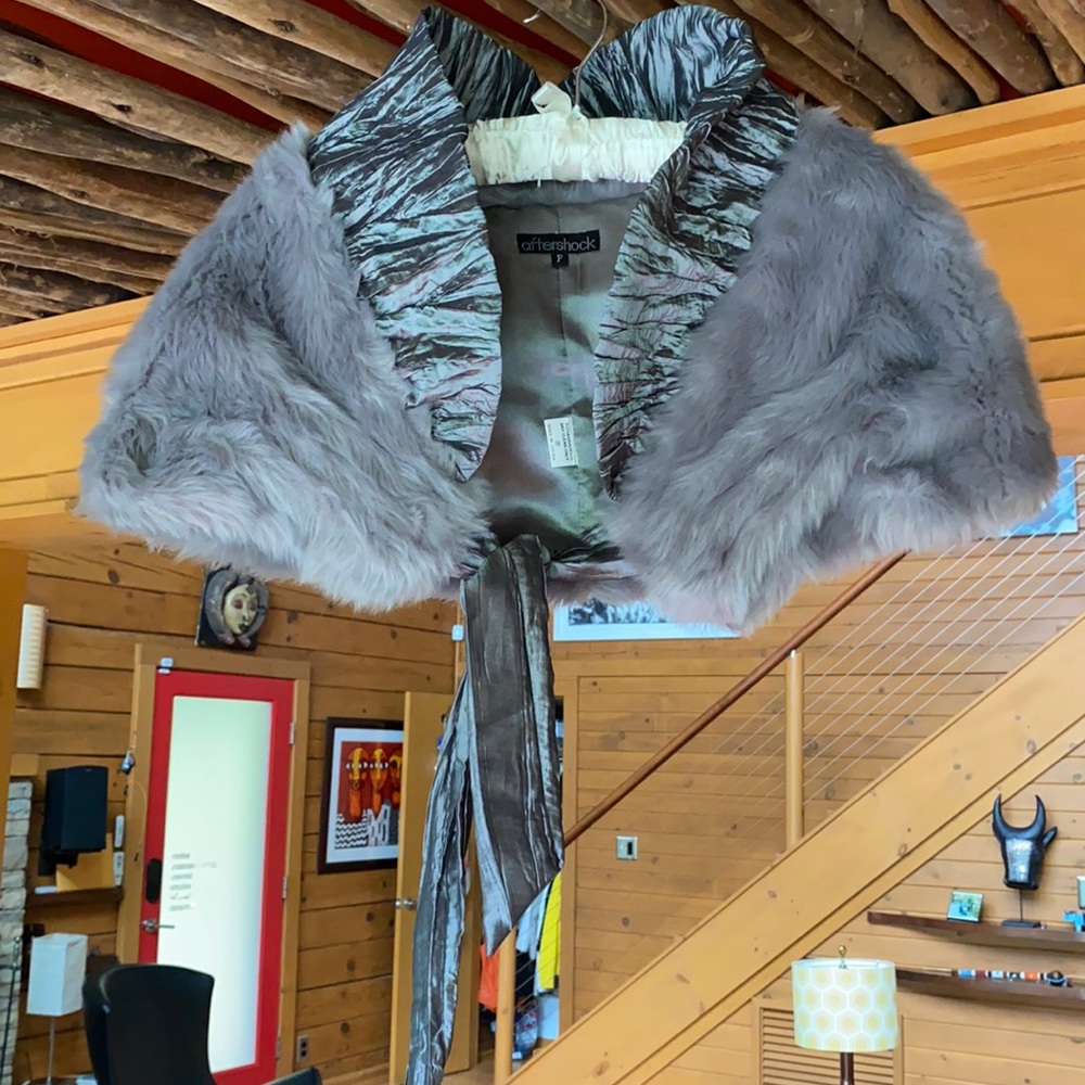 Aftershock (London brand) evening cape